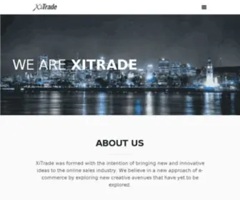 Xitrade.com(Xitrade Inc) Screenshot