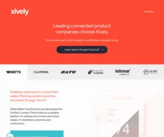 Xively.com(IoT Platform for Connected Devices) Screenshot