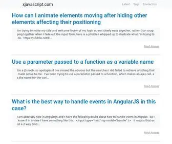 Xjavascript.com(Xjavascript) Screenshot