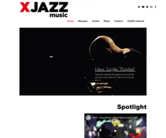 Xjazzmusic.com(XJAZZ Music) Screenshot