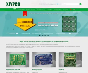 XJYPCB.com(XJYPCB) Screenshot