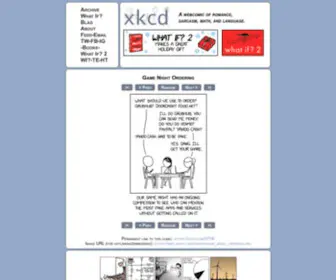 XKCD.com(Like This One) Screenshot