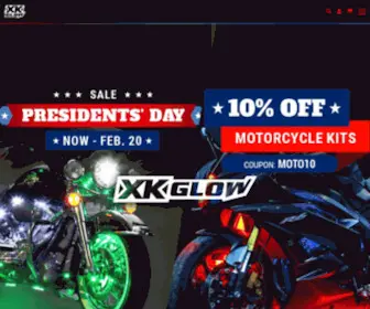 XKglow.com(XKGLOW LED Taillights) Screenshot