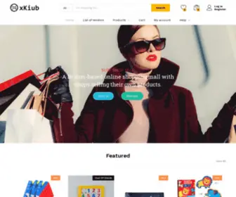 Xkiub.com(A Brunei online marketplace) Screenshot