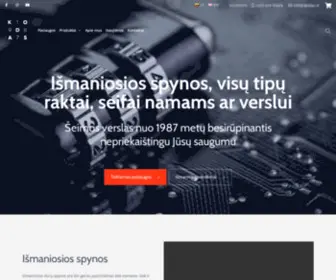 Xkodas.com(Išmaniosios spynos) Screenshot