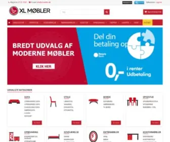 XL-Mobler.dk(Stort udvalg af Møbler) Screenshot