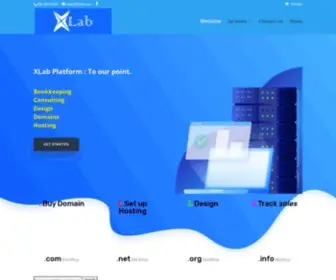 Xlab.com(Welcome) Screenshot