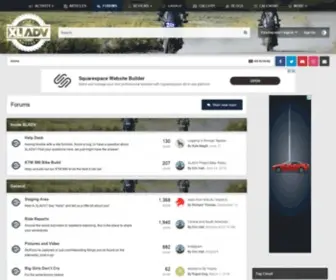 Xladv.com(XL Adventure Motorcycle Community) Screenshot