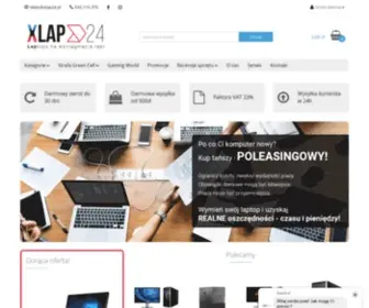 Xlap24.pl(Laptopy używane) Screenshot