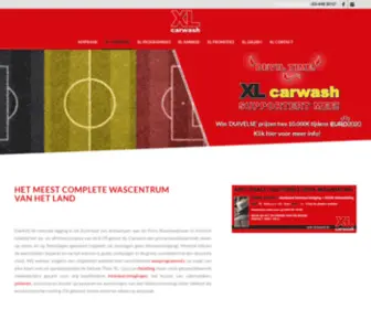 Xlcarwash.be(XL CARWASH) Screenshot