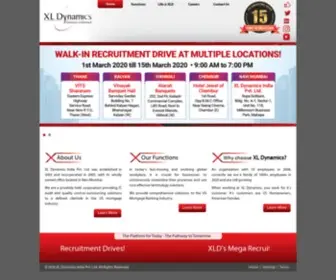 XLDynamics.com(XL Dynamics India Pvt) Screenshot