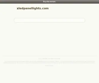 Xledpanellights.com(LED Panel Light) Screenshot