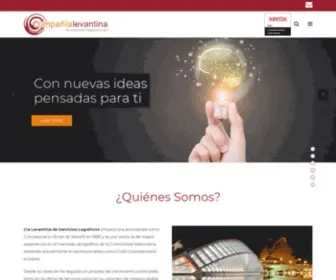 Xlevantina.com(Cia. Levantina Concesionario Xerox Valencia) Screenshot