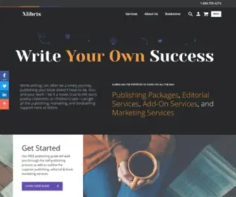 Xlibris.com(Xlibris Publishing) Screenshot