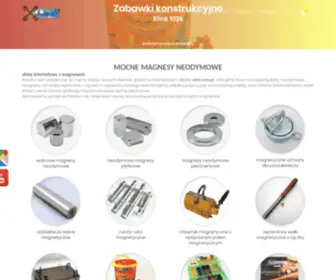 Xlink.com.pl(Xlink zabawki magnetyczne i magnesy neodymowe sklep) Screenshot