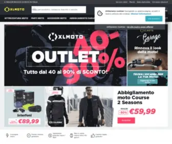 Xlmoto.it(Il miglior negozio online di moto in Italia) Screenshot