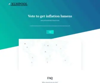 XLmpool.com(XLMPOOL the stellar inflation pool) Screenshot