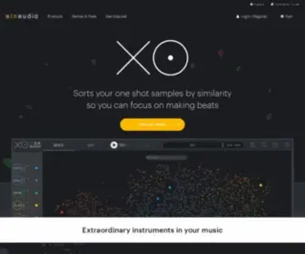 Xlnaudio.com(Software for music production) Screenshot