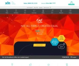 XLntelecom.co.uk(Phone, Broadband, Energy & Payments for Small Businesses) Screenshot
