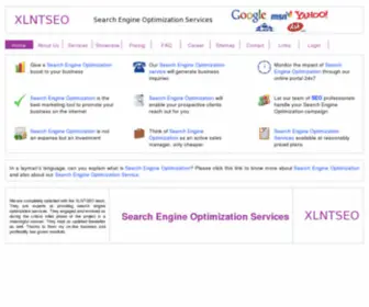 XLNtseo.com(Search Engine Optimization Services) Screenshot