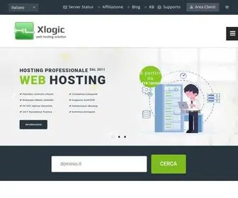 Xlogic.org(Web Hosting Italiano Professionale con cPanel) Screenshot