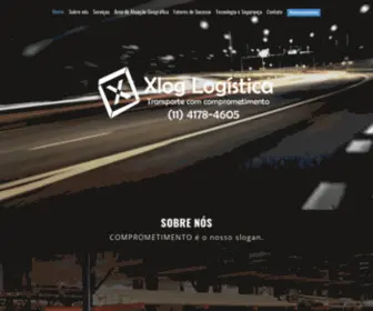 Xloglogistica.com.br(Caminhão) Screenshot