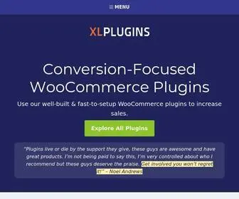 XLplugins.com(The WooCommerce Plugins Build For Conversions) Screenshot