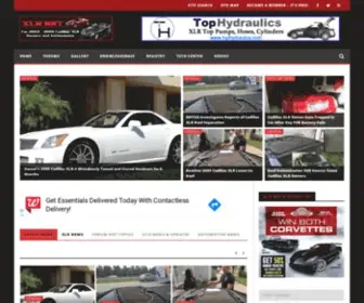 XLR-Net.com(2009 Cadillac XLR Enthusiasts) Screenshot