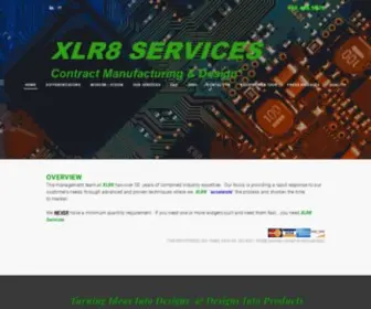 XLR8Servicesinc.com(XLR8Servicesinc) Screenshot