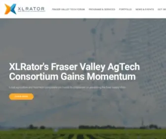 Xlrator.ca(Where Innovation & Acceleration Intersect) Screenshot