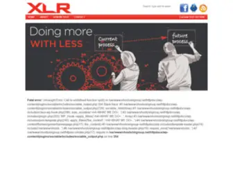 XLR.com(XLR Group) Screenshot