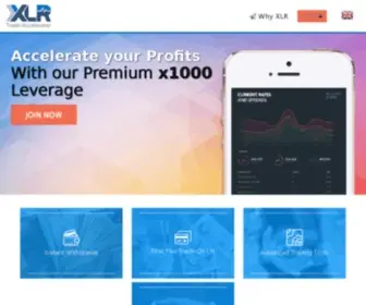 XLRtrade.com(XLRtrade) Screenshot