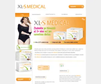 XLS-Medical.cz(XL-S Medical) Screenshot