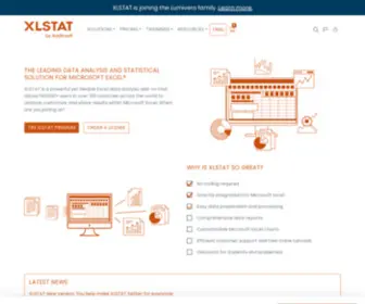 XLstat.com(The leading data analysis and statistical solution for Microsoft Excel. XLSTAT) Screenshot