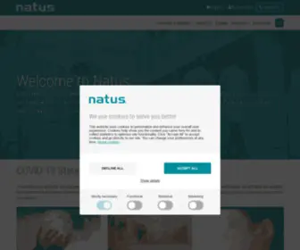 Xltek.com(Natus) Screenshot