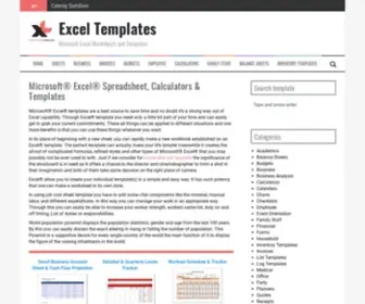 Xltemplates.org(Excel Worksheets & Templates) Screenshot