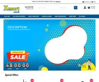 Xmart.co.il(הינה חברה המשווקת אביזרי סלולר ומוצרים אחרים כגון) Screenshot
