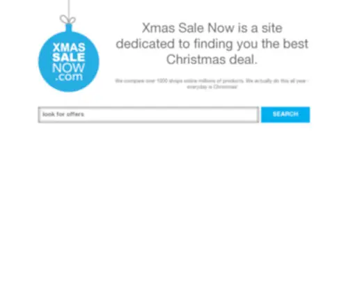 Xmas-Sale-Now.com(Xmas Sale Now) Screenshot