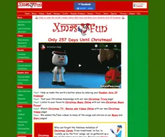 Xmasfun.com(Christmas) Screenshot