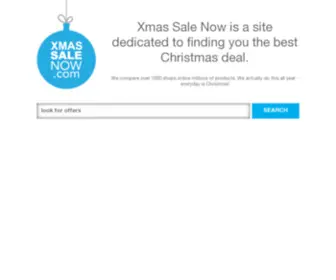 Xmasonsale.com(Xmas Sale Now) Screenshot