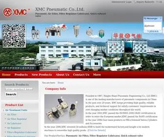 XMC-Pneumatic.com(China Pneumatic Air Filter) Screenshot