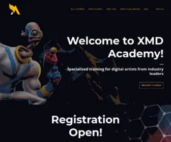 Xmdacademy.com(XMD Academy) Screenshot