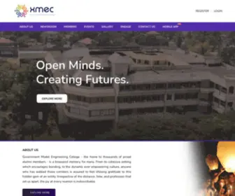 Xmec.in(The Alumni Network of Govt Model Engineering College) Screenshot