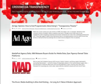 Xmediatransparency.com(The world's smartest media agency) Screenshot