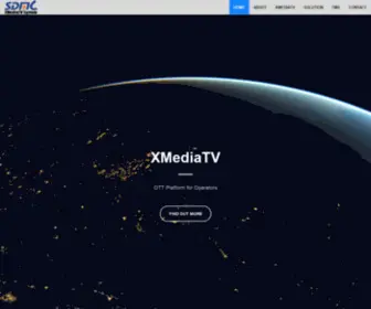 Xmediatv.com(OTT Platform For Operators & Media Company) Screenshot