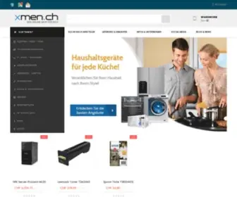 Xmen.ch(Online Shop f) Screenshot