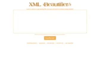XMlbeautifier.com(Default Parallels Plesk Panel Page) Screenshot