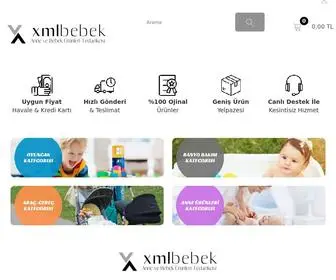 XMlbebek.com(Anne ve Bebek Ürünleri XML Tedarikçisi) Screenshot