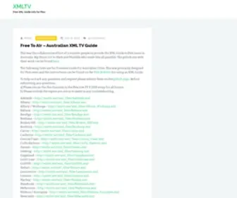 XMLTV.net(Free XML Guide Info for Plex) Screenshot