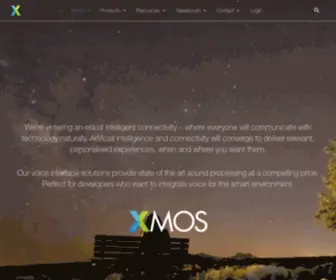 Xmos.com(Bringing technology to life) Screenshot